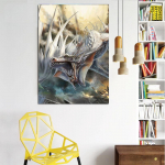 DINGPU t&auml;is&uuml;mmargune puur 5D DIY Teemantmaal, Tikand Ristpistes 5D Kodukaunistuse kingitus 20X30CM