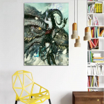 DINGPU t&auml;is&uuml;mmargune puur 5D DIY Teemantmaal, Tikand Ristpistes 5D Kodukaunistuse kingitus 20X30CM