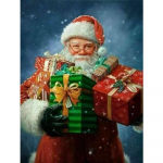 DIY teemantmaal  J&otilde;uluvana  T&auml;isringi linna j&otilde;uluteemant t&auml;iskomplekt tikandid 5D ristpistes kaunistus Avaleht 20X30CM punane