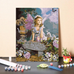 Numbrid &otilde;limaal DIY maalid numbrite j&auml;rgi L&otilde;uendikunst Digitaalne &otilde;limaal Kodukaunistus 40x50cm no frame