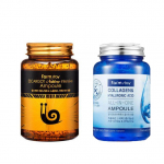 [Farm Stay] Ampull 250 ml komplekt Hyaluronic &Escargot