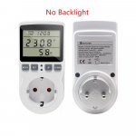 Digitaalne pinge volt vattmeeter v&otilde;imsusm&otilde;&otilde;tja pistikupesa v&otilde;imsus Kwh anal&uuml;saator m&otilde;&otilde;tmine v&auml;ljalaskeava energiaarvesti EU pistik