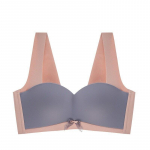 Flarixa latekspesu &otilde;mblusteta suures suuruses naiste aluspesu n&auml;htamatu Push Up spordirinnahoidja ilma kontideta Madala l&otilde;ikega seksikas pesu5XL M lilla