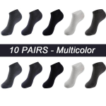 10 paari meeste bambusest kiust sokid hingavad pikad kompressioonisokid &auml;ri vabaaja meestele k&otilde;rge kvaliteediga suur suurus EU38-48 EUR38-43 mitmev&auml;rviline