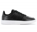 adidas Originals Supercourt - Naiste Kingad Nahk Must EE7727 Tossud Spordijalatsid ORIGINAAL EU 36 UK 3.5 must