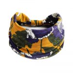 Puuvillane pehme pea&uuml;mbris Bandana turban elastne s&otilde;lme juukseaksessuaarid Vintage peapaelad laiad lilleprintid Boho 11