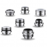 7 tk mitmes suuruses kraanivooliku adapterid t&auml;is messingist sobivad eemaldatavad valamu aeraatorid 7Pcs