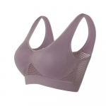 Suures suuruses S-6XL naiste jooga spordirinnahoidjad hingavad fitnessi jooksmiseks aktiivse vestiga polsterdatud k&auml;rbitud topid Aluspesu j&otilde;usaal Jooga top rinnahoidjad 2XL