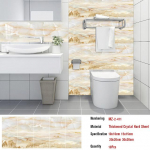 10 tk Ahhaatkollase marmori graniidi mustriga plaatide kleebis k&ouml;&ouml;gile Backsplash &otilde;likindel vannitoa garderoob Kodukaunistuse seinakleebised 10cmX10cmX10pcs