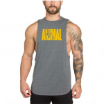 Muscleguys Graafilised j&otilde;usaaliriided meeste s&auml;rgik kulturism stringer tank top meeste fitness vest lihaspoisid Spordir&otilde;ivad varrukateta meeste s&auml;rk XL tumehall v&auml;rv