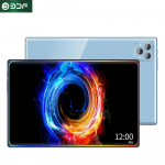 BDF Uus 10,1-tolline karastatud klaasist tahvelarvuti kaheksatuumaline 8 GB RAM 256 GB ROM Android 12 Google Play Dual 4G LTE telefonik&otilde;ne tahvelarvuti 10.1 sinine