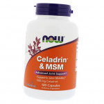 Tseladriin ja met&uuml;&uuml;lsulfon&uuml;&uuml;lmetaan, Celadrin & MSM, Now Foods 120 kapslit (03128006) 120caps