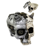 Les Tr&eacute;sors De Lily [A2694] - vaigukarbi kujuke  Skull  hall beež - 17 cm hall