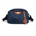 Yogodlns nailonist &otilde;lakott naiste veekindel suure mahutavusega Crossbody kott vabaaja kaubakott ostukott 22x11x14cm tumesinine v&auml;rv