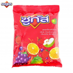 Sugus Chewy Candy Mix puuviljamaitsepakk, apelsin, mustvool, &otilde;un, vaarikas, 250 g. - Valmistatud Tais 250 g.