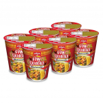 Nissin Cup Nuudlid Kiirnuudlid Tom Yum Krevettide kreemine maitse 77 g. x 6 tk 77 g. x 6 pcs