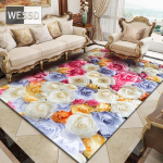 3D roosiline lillevaip suurde elu- ja magamistuppa 160x200cm 1pcs