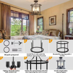 Retro Ameerika vintage kroonl&uuml;htri laevalgusti talumaja elutuba s&ouml;&ouml;gituba verandalamp k&ouml;&ouml;gi laualamp E14 laelamp pronksi