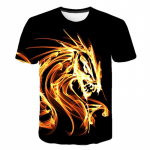 Flame 2023 Uus mood T-s&auml;rgid Riietus Suvine multifilm P&otilde;hjuslikud riided Lastele L&uuml;hikesed varrukad &Uuml;markraega T-s&auml;rgid 1&ndash;14-aastased 100