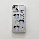 Cartoon Lovely Dog Silikoonist pehme kaitsega telefoni&uuml;mbris Iphone X Xr Xsmax 11 12 Promax 13 14 Pro Max Plus Cute Ins tagakaas for iphone 11PROMAX