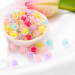 30g 10/12mm akr&uuml;&uuml;list matthelmed segatud v&auml;rvidega K&otilde;rvitsahelmed ehete valmistamiseks DIY k&auml;ev&otilde;ru k&otilde;rvar&otilde;nga kaelakee approx 12mm 35pcs