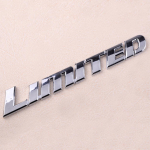 CITALL auto 3D Chrome ABS m&auml;rgikleebis Luxury Limited Edition Letter Emblem Logol Fit h&otilde;be
