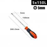6-tolline pikk kruvikeeraja Ristkruvikeeraja k&auml;sit&ouml;&ouml;riistad Cross Screwdriver