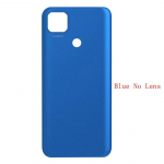 Tagasi Xiaomi Redmi 9C aku tagaukse korpuse jaoks koos kaamera raami objektiivi remondiga Blue No Lens