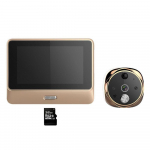 Digitaalne uksekella kaamera liikumistuvastusega salvestamine elektrooniline piiluava uksekaamera vaateandur uksekell