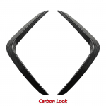 2 tk auto esitulede raamid huulekatte &auml;&auml;ris &otilde;hunuga kaitseraua iluv&otilde;re BMW X3 X4 G01 G02 M Sport LCI M40i jaoks Carbon Look
