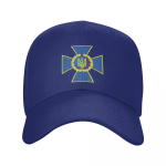 Ukraina uus turvateenistus Logo Unisex pesapallim&uuml;ts t&auml;iskasvanutele Ukraina Trident Cross Reguleeritav isam&uuml;ts meeste naiste spordim&uuml;tsid Adjustable Cap