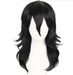 Anime My Boku no Hero Academia Shouta Aizawa pikk laineline must kuumakindel Cosplay kost&uuml;&uuml;miparukas One Size must