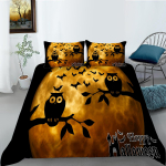 Halloweeni kodu voodipesukomplekt Voodipesukomplekt Voodipesukomplekt Padjakate Voodipesukomplekt Tekikott AU King 240x270 Eriti suur kodukaunistus Baby 100x135cm