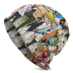 Kapott Seitse surmapattu Meliodas Fantaasia Seikluskoomiksid Kudumine M&uuml;ts ja Nurkdeemon Talvise sooja m&uuml;tsi disainiga kuljud One Size