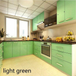 Isekleepuv paksu m&ouml;&ouml;bli renoveerimine vannitoa k&ouml;&ouml;gikapi t&ouml;&ouml;laua seinakleebis