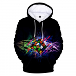 Moodne 3D Rubiku kuubik, prinditud meeste naiste kapuuts, vabaaja pullover Pop Singer meeste dressipluus Suured topid Kevad s&uuml;gisriided S