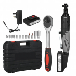 Akutoitel elektriline r&auml;ikv&otilde;ti 3/8'' 320 RPM 21V akutoitel t&ouml;&ouml;tav r&auml;ikv&otilde;ti t&ouml;&ouml;riistakomplekt UK Plug & 2 Battery must