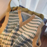 Pullover Vintage Lingplaid kampsun, vest kevad- ja s&uuml;gisene 2023 naiste avara varustusega V-kaelusega kontrastne silmkoeline naiste topp One Size khaki
