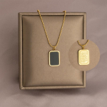 Kuldmoodne kaelakee disaini k&otilde;rge kvaliteediga v&auml;rvitu kaelakee naiste suvekrae kett