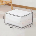 Voodialune Kokkupandav tekk Riided Hoiukotid Tolmukindel riidekapp Kuubik Lukuga kapikarbid Organiseerija 40X30X20cm kollane