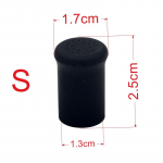 1 tk &otilde;ngevarda k&auml;epideme kaitse&uuml;mbris silikageelist landi ridva esikaane kork pistiku otsa kaitsja kalap&uuml;&uuml;gi tarvikud S must