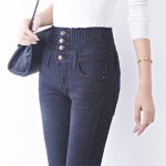 Naiste mood k&otilde;rge v&ouml;&ouml;kohaga elastsed teksad, n&ouml;&ouml;bid, kitsad elastsed &otilde;hukesed pliiatsp&uuml;ksid 26 must