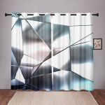 90% varjutav paks l&auml;ikiv luksuslik tekstuur Pind BlinkPimetavad aknakardinad Magamistoa Elutoa Vannitoa K&ouml;&ouml;k Ukseesik W50 X H130(CM)X2&Hook