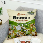 Ramen 3D prinditud pol&uuml;estrist dekoratiivsed padjap&uuml;&uuml;rid, padjap&uuml;&uuml;rid, ruudukujulised t&otilde;mblukuga padjap&uuml;&uuml;rid-3 40cm X 60cm