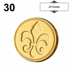 Uus Retro European FlowerFire Paint Seal Vaha pitsat templipea DIY &uuml;mbriku kirja pulmakutse kaardi kinkepakendile