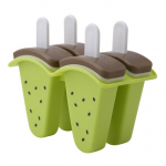 Suvine 4 auguga arbuusi paprikavormi j&auml;&auml;tisevorm isetehtud pulkadega vorm punane