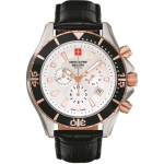 Swiss Alpine Military autor Grovana Nautilus Chronograph White Null Quartz 7040.9552 100M meeste k&auml;ekell