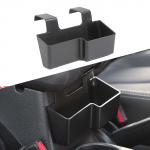 Auto keskkonsooli hoiukasti k&auml;etugede korrastamise alus Jeep Wrangler JK JKU 2011-2017 tarvikutele, must