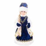 Uus stiil J&otilde;uluvana Elektrilised m&auml;nguasjad Nukk Mood Vene Snegurochka Nukk Laul Kodus Kaunistatud Pika punutisega nukk