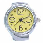 S&otilde;rmuses&otilde;rmuskell Multifunktsionaalne dekoratiivne sulamist ajaekraaniga ehtetarvikud naistele kollane